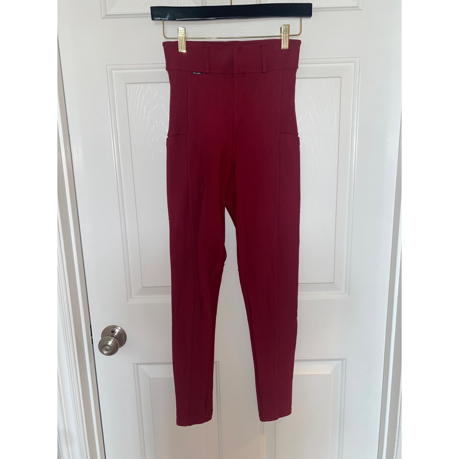 Blackmilk Equestrian Red Maroon Leggings Pants Size Small
